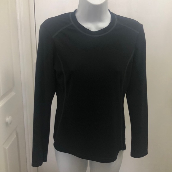 COLUMBIA TITANIUM BLACK LONG SLEEVE SPORTSWEAR TOP • Sz S - Picture 11 of 11